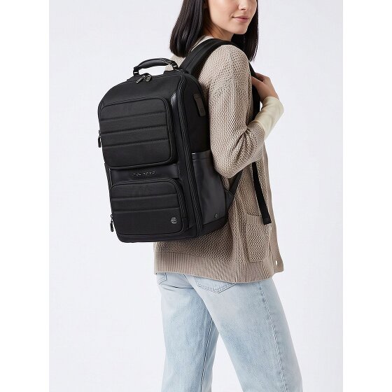 Piquadro Oberon Daypack RFID Schutz 48 cm Laptopfach