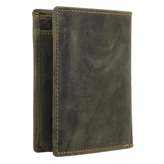 Greenburry Vintage Geldbörse Leder 9.5 cm