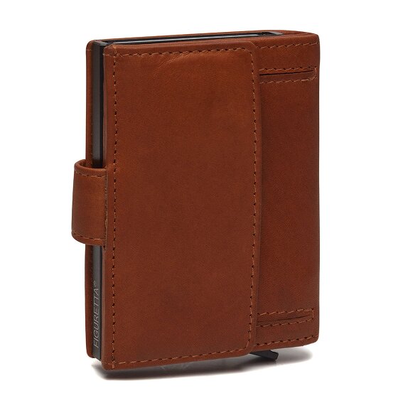 The Chesterfield Brand Leipzig Kreditkartenetui RFID Schutz Leder 7.5 cm