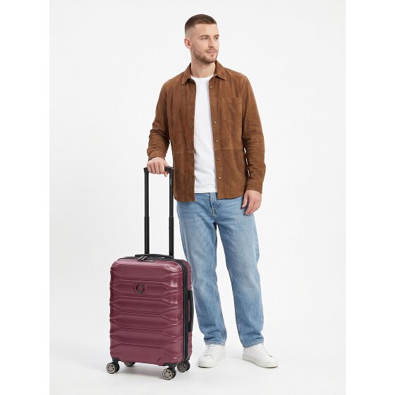 Delsey Paris Meteor 4 Rollen Kabinentrolley 55 cm mit Dehnfalte
