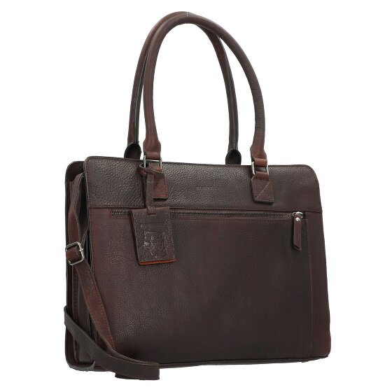 Burkely Antique Avery Schultertasche Leder 35,5 cm Laptopfach