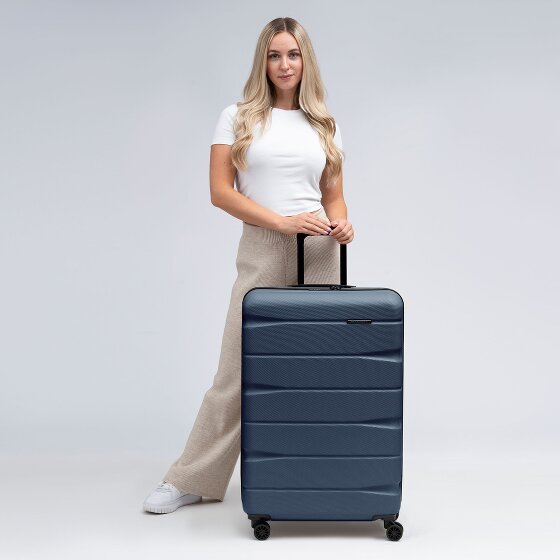 Franky Munich 4.0 4 Rollen Trolley L 76 cm mit Dehnfalte