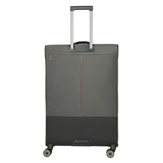 Travelite Crosslite 4 Rollen Trolley XL 81 cm mit Dehnfalte