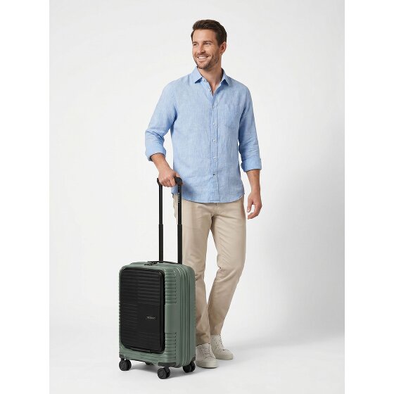 Redolz Essentials 17 2.0 4 Rollen Kabinentrolley 55 cm Laptopfach mit Dehnfalte