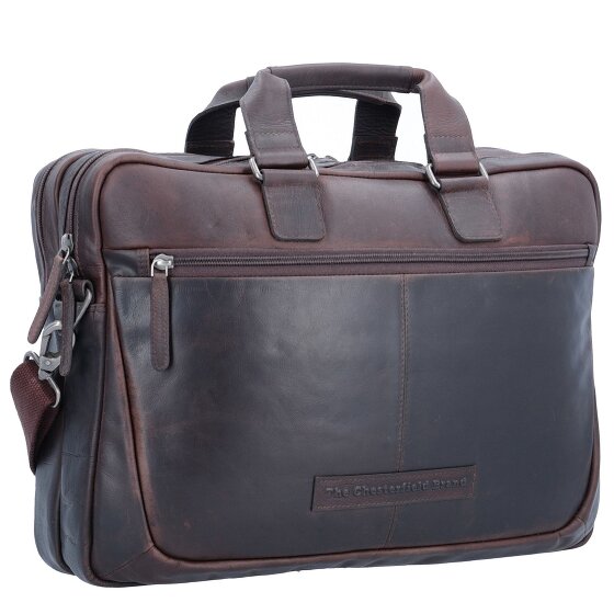 The Chesterfield Brand Wax Pull Up Aktentasche Leder 40 cm Laptopfach