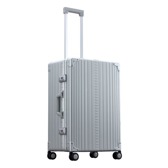 Aleon Traveler 4-Rollen Trolley 67 cm mit Kleidersack
