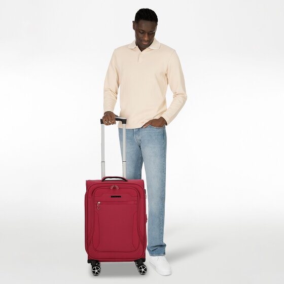 Cocoono Monterrey 4 Rollen Trolley 58 cm mit Dehnfalte