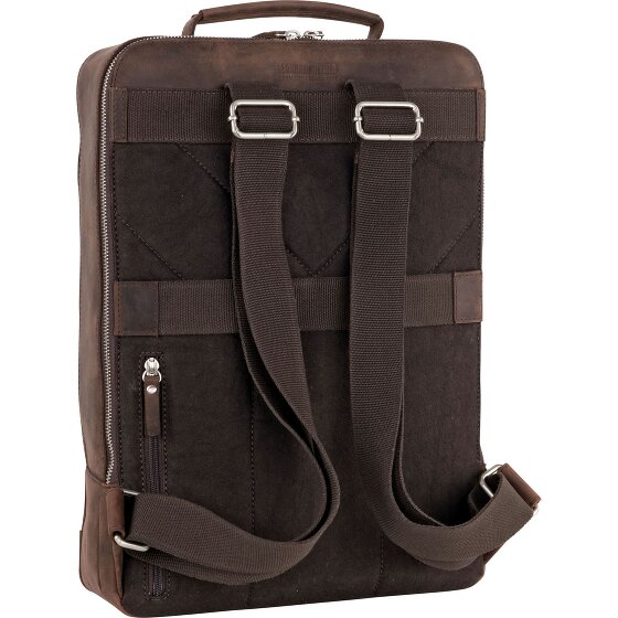 Leonhard Heyden Salisbury Rucksack Leder 42 cm Laptopfach