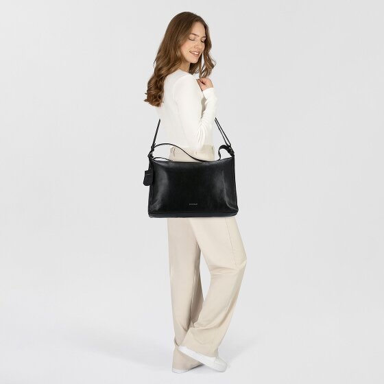 Burkely Creased Crystal Schultertasche Leder 40 cm