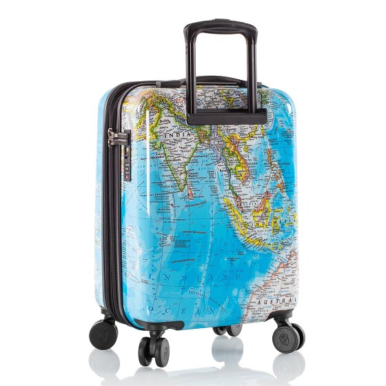 Heys Black Camo 4 Rollen Kabinentrolley S 53 cm mit Dehnfalte