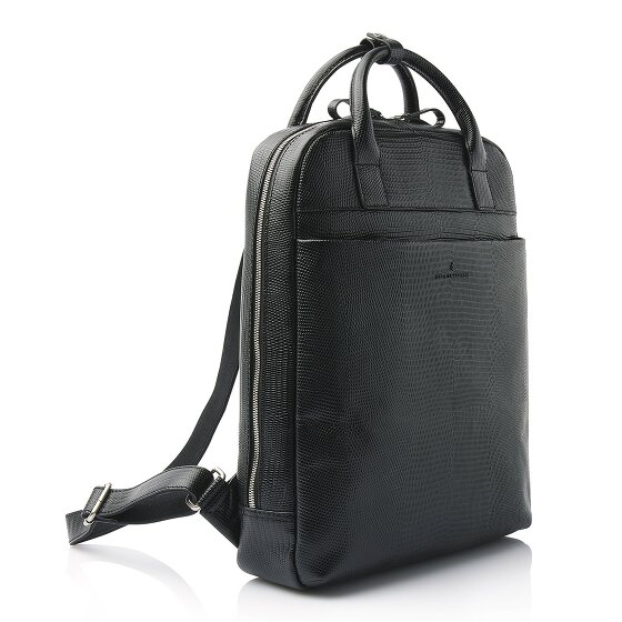 Castelijn & Beerens Hanne Business-Rucksack RFID Schutz Leder 40 cm Laptopfach