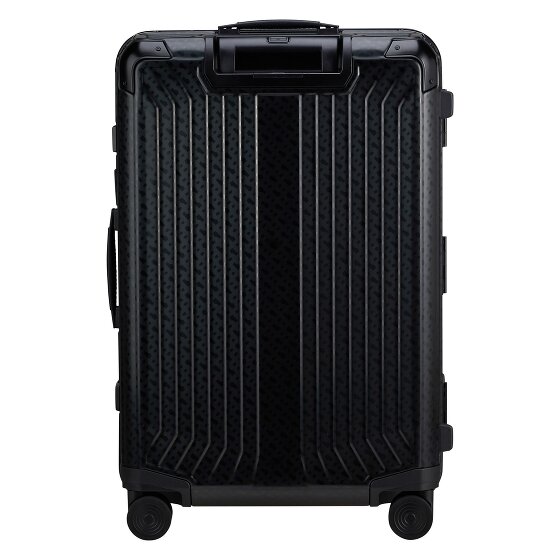 Samsonite Lite-Box Alu Boss Edition 4-Rollen Trolley Aluminium 69 cm