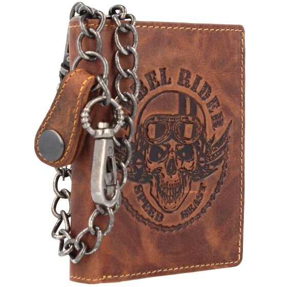 Greenburry Rebel Rider Biker Geldbörse Leder 11 cm