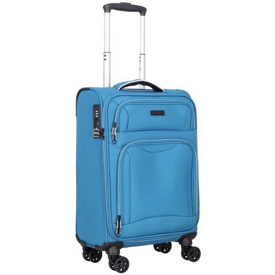 d&n Travel Line 9204 4 Rollen Kabinentrolley 55 cm