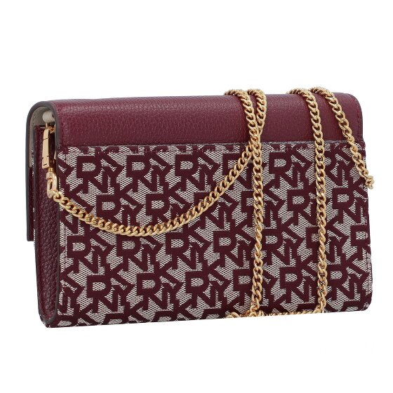 DKNY Rosa Clutch Geldbörse Leder 20 cm
