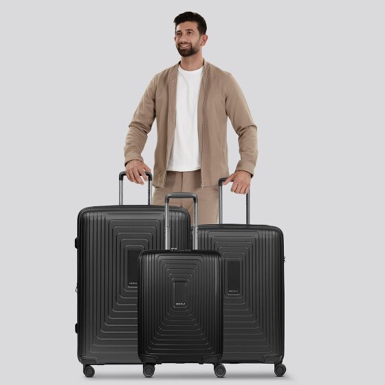 Redolz Essentials 14 4 Rollen Kofferset 3-teilig mit Dehnfalte