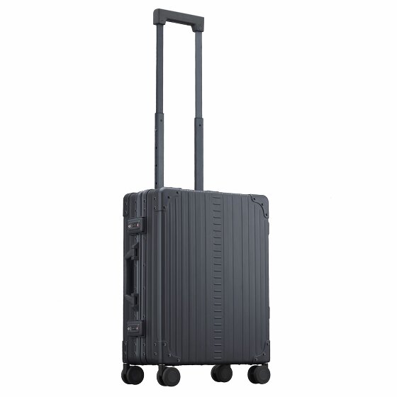 Aleon 21 Domestic 4-Rollen Kabinentrolley Aluminium 55 cm Laptopfach