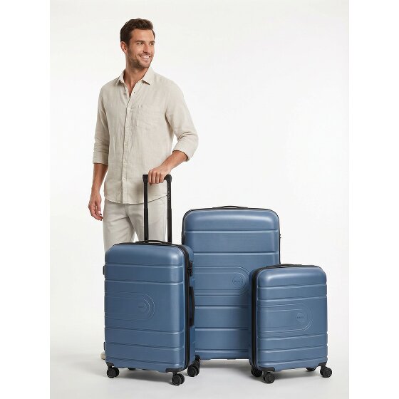 Redolz Essentials 11 4 Rollen Kofferset 3-teilig mit Dehnfalte