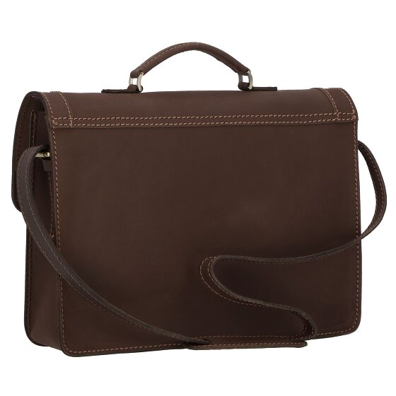 Mika Robbert Aktentasche Leder 41 cm