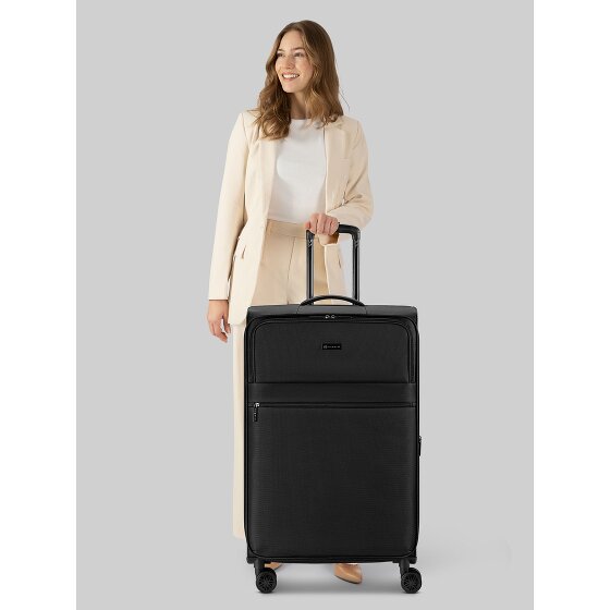 Bugatti Valencia Soft 4 Rollen Trolley L 75 cm mit Dehnfalte