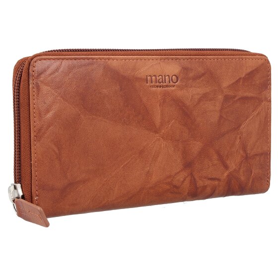 mano Donna Aurona Geldbörse RFID Leder 19 cm