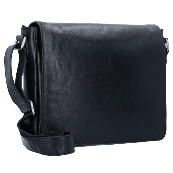 Leonhard Heyden Cambridge Messenger Leder 32 cm Laptopfach