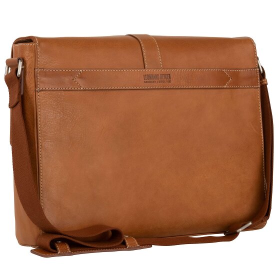 Leonhard Heyden Bergamo Messenger Leder 38 cm Laptopfach