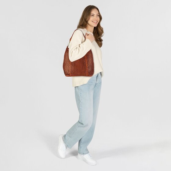 Campomaggi Mangrovia Schultertasche Leder 35 cm