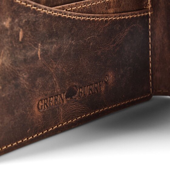 Greenburry Karpfen Geldbörse Leder 12 cm