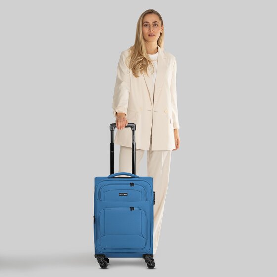 Smartbox Edition 04 4 Rollen Kabinentrolley 55 cm mit Dehnfalte