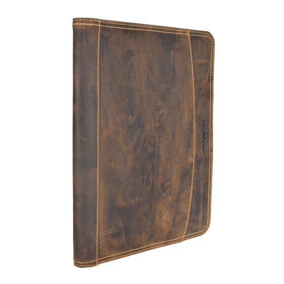 Greenburry Vintage Ringmappe Leder 26 cm