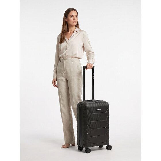Smartbox Edition 01 4 Rollen Kabinentrolley 55 cm mit Dehnfalte