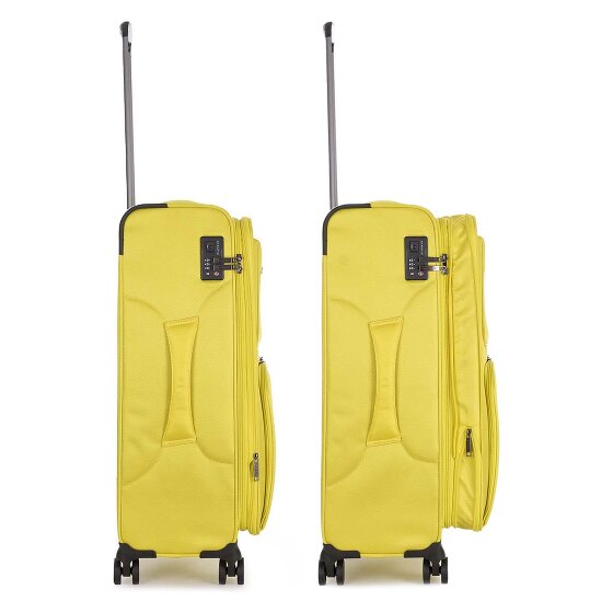 Stratic Bendigo Light Style 4 Rollen Trolley M 72 cm mit Dehnfalte