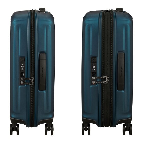 Samsonite Nuon 4 Rollen Kabinentrolley 55 cm mit Dehnfalte