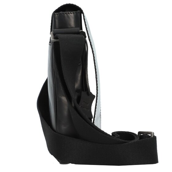 Greenburry Pure Black Umhängetasche Leder 22 cm