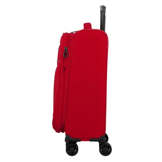 Jump Monthélys 4 Rollen Kabinentrolley 55 cm mit Dehnfalte