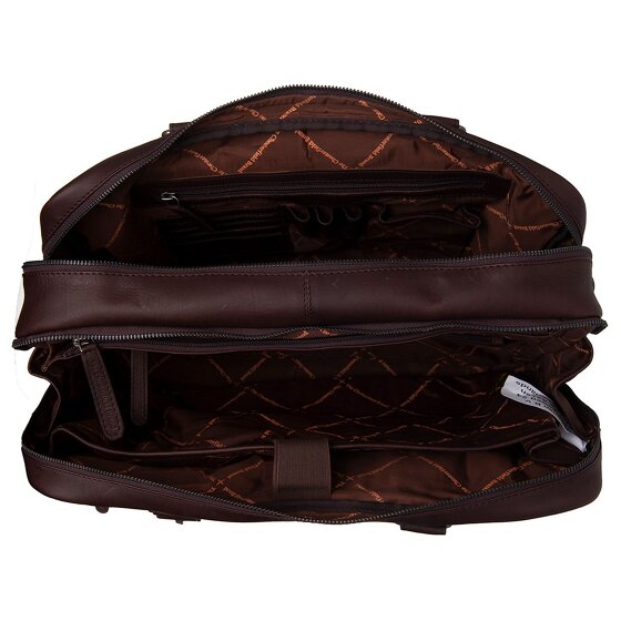 The Chesterfield Brand Wax Pull Up Aktentasche Leder 41 cm Laptopfach