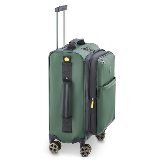 Delsey Paris Turenne Soft 4 Rollen Kabinentrolley 55 cm mit Dehnfalte