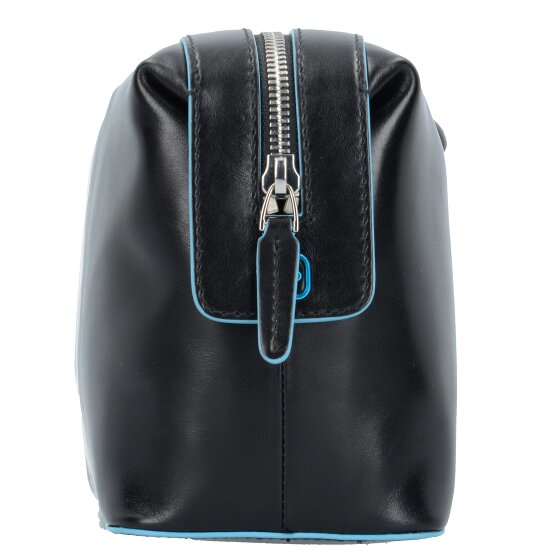 Piquadro Blue Square Kulturbeutel Leder 23 cm