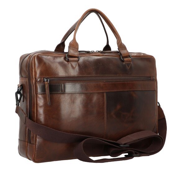Greenburry Newport Aktentasche Leder 43 cm Laptopfach