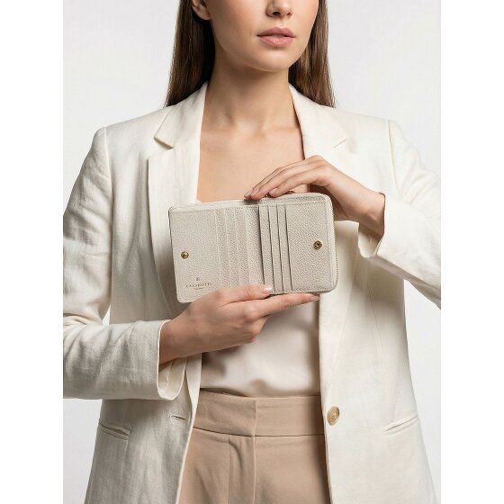 Lazarotti Bologna Leather Medium Zip-Around Geldbörse Leder 10 cm