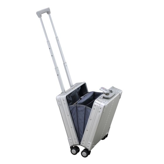 Aleon Business 4-Rollen Businesstrolley 42 cm Laptopfach