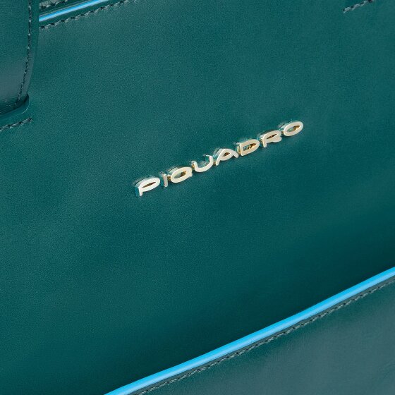 Piquadro Blue Square Shopper Tasche Leder 40 cm