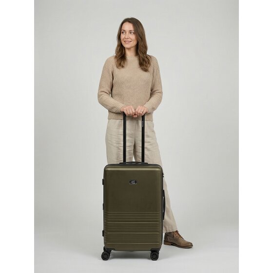camel active Hanoi 4 Rollen Trolley M 65 cm mit Dehnfalte