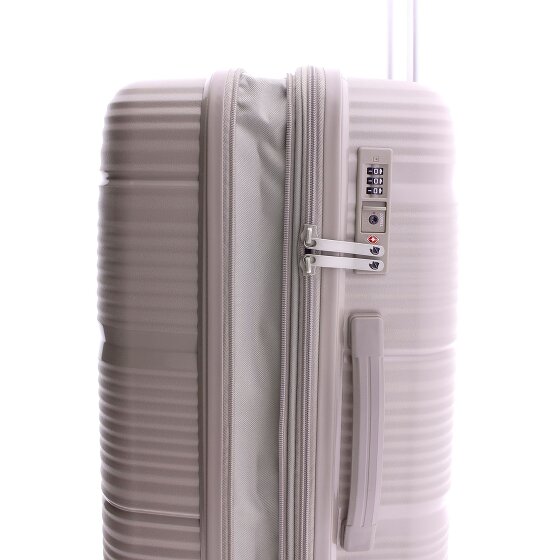 Gladiator 0800 4 Rollen Trolley 65 cm mit Dehnfalte