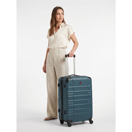 Wenger Amplar Evo 4 Rollen Trolley M 65 cm mit Dehnfalte