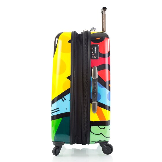 Heys Britto 4 Rollen Trolley L 76 cm mit Dehnfalte
