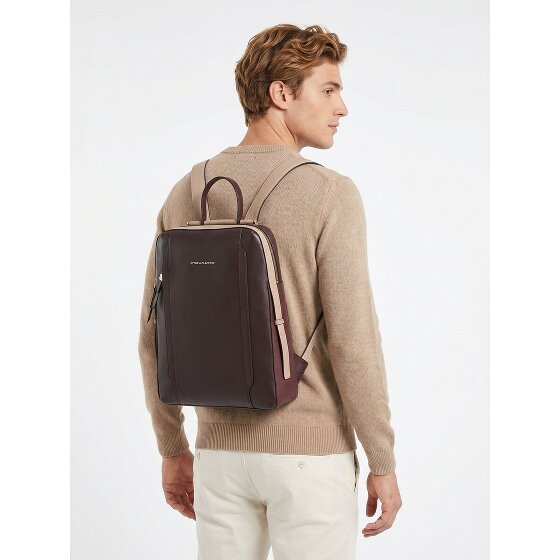Piquadro Circle Daypack Leder 41 cm Laptopfach