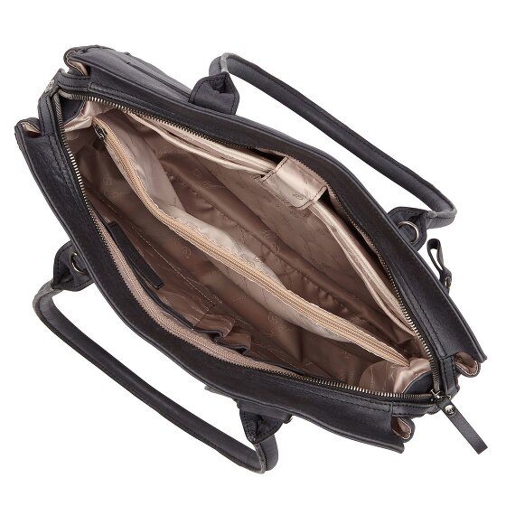 Castelijn & Beerens Carisma Schultertasche RFID Leder 38 cm Laptopfach