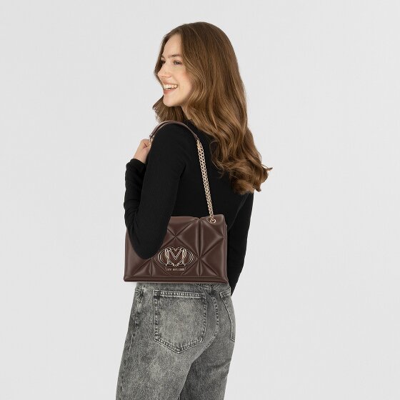 Love Moschino Embossed Umhängetasche 28 cm